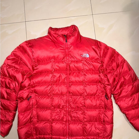The North Face Vintage Red Goose Down Puffer Jacket Men’s XXL - Picture 1 of 10